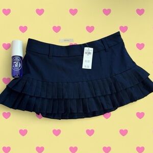 ㅤꨄ︎ Hollister Blue Ruffle Skirt